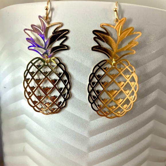 Pineapple Earringd - Picture 1 of 1